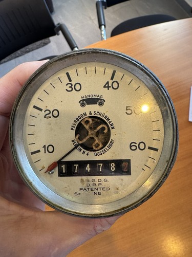 Vorkriegs tachometer peerboom - vorkriegs-tachometer,