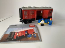LEGO 7820 Mail Van - Postwaggon 1980, mit Bauanleitung