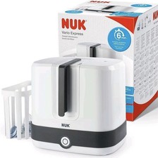 NUK Vario Express Flaschensterilisator sterilisiert bis 6 Babyflaschen