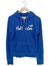 HOLLISTER Sweatjacke Damen Sweat Gr. DE 38 blau Casual-Look