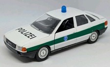 Schabak Audi 80 quattro B3 Polizei Bayern Modellauto In 1:43 1035 1037
