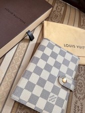 LOUIS VUITTON Luxus Terminplaner Agenda TOP Damier Azur