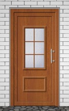 Schüco Kunststoff-Haustür