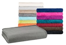 Kuscheldecke 220x240cm Wolldecke einfarbig uni Decke Baumwollmix MOON Classic