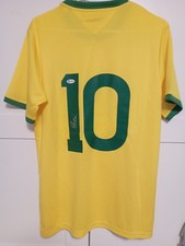 Handsigniertes Pelé Brasilien Trikot Autogramm Beckett Zertifikat