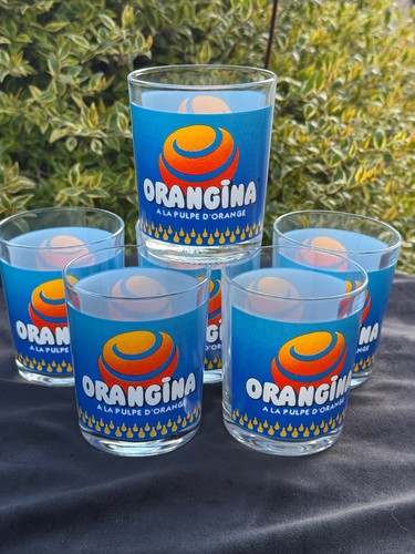 Orangina glaser 6 vintage - ,