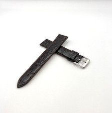 Uhrenarmband 18 mm Dunkelbraun