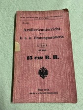 Artillerieunterrricht 15 cm