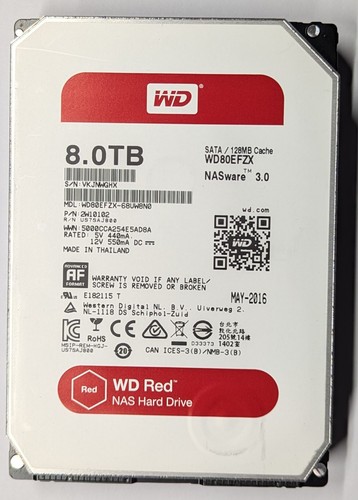 Western digital red - wd, 8tb