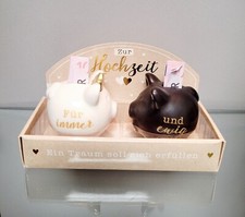 Schwein Sparschwein Hochzeit