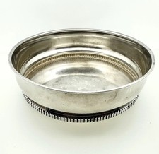 Schale Wein Untersetzer Silber