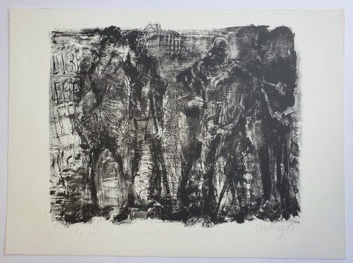 Grafik print lithografie - print,