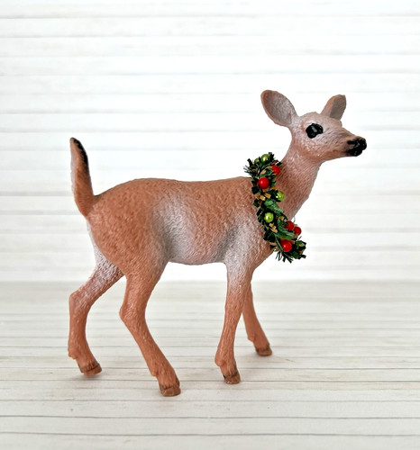 Miniatur puppenhaus weihnacht - miniatur,