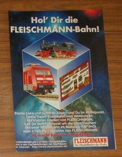 Seltene Werbung FLEISCHMANN Modellbahnen 6398 START-SET 1998
