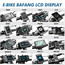 E-bike Elektrofahrrad LCD Display for BAFANG Mid Drive Motor BBS02B BBS01B BBSHD