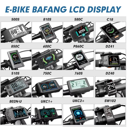 Bike elektrofahrrad lcd - e-bike,