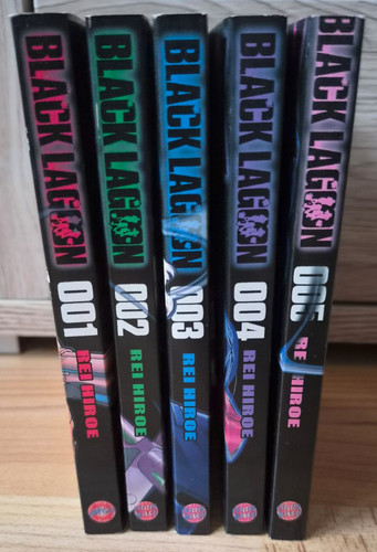Black lagoon manga - manga, 1-5