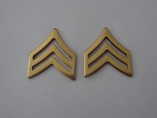 A17-27) Original US Rangabzeichen Sergeant  OR-5 E-5 Stabsunteroffizer