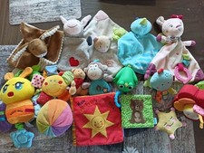 Sophie la girafe Chicco Kreisel Simba ABC Raupe Schnuffeltuch Rassel Beissring..