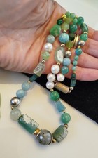 Grün Bunte Antikglas