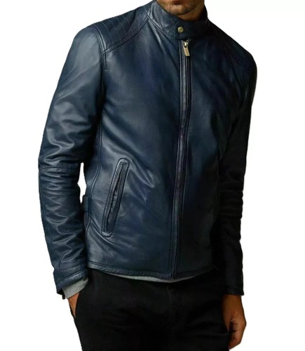Herren 100 echtes lammleder - %,