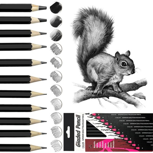 Bleistift set teilig - set, 12-teilig