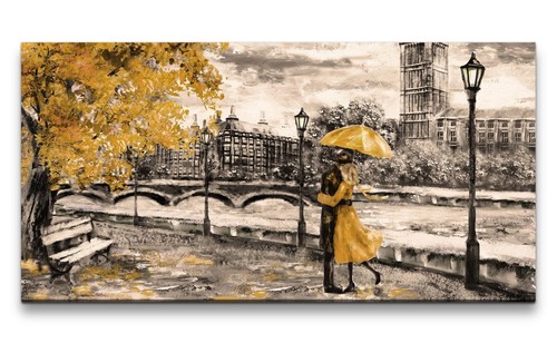 120x60cm leinwandbild london - 120x60cm,