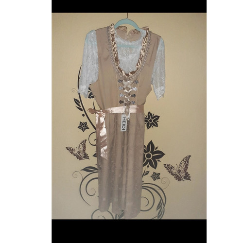Heidi dirndl beige landhaus - dirndl,