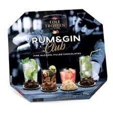 EDLE TROPFEN IN NUSS RUM & GIN 200g TRUMPF Pralinen