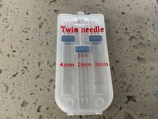 Zwillingsnadel // Doppelnadel-