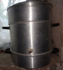 großer Entsafter, vintage, Alu, aus Omas Kochuntensilien