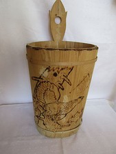 alter Holz Bottich