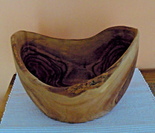 Continenta - Große Olivenholz Schale, Obstschale ca. 25cm Ø , Höhe 17cm