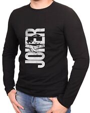 Joker Schwarze T-Shirt Langarmshirts  -1087 -LA