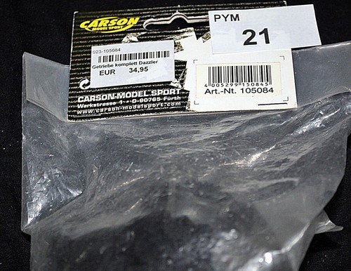 Carson dazzler 105084 getriebe - carson,
