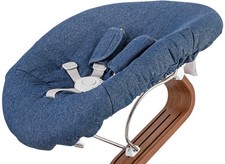 Evomove Nomi Baby Hochstuhl-Ergänzungsset Mattress premium denim - Wie Neu