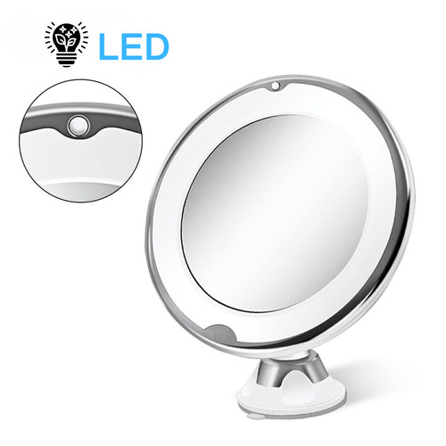 Led kosmetikspiegel 10x - kosmetikspiegel,