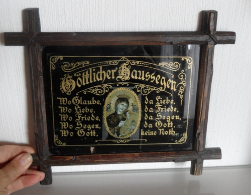Göttlicher haussegen alt - göttlicher, im
