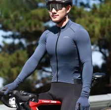 Herren Winter Radtrikot Thermo