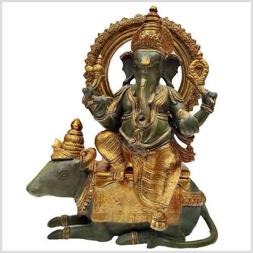 Ganesha auf ratte sitzend - ratte,