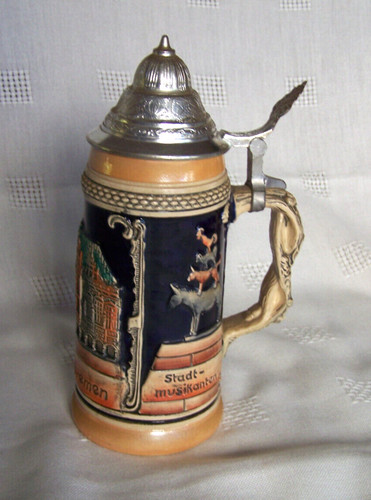 Bierkrug humpen aus bremen - bierkrug,