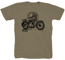 EMW R35 Eisenacher Motoren Werke DDR VEB Moped Motorrad Mofa  T-Shirt S-3XL sand