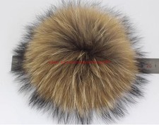 Luxus Echte Fell Bommel 8-19cm