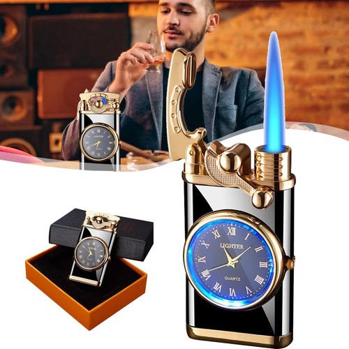 Feuerzeug mit uhr - feuerzeug,