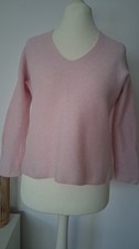 Marccain Damen Pullover Wolle mit Cashmere  Rosa Gr.  M / 38/40