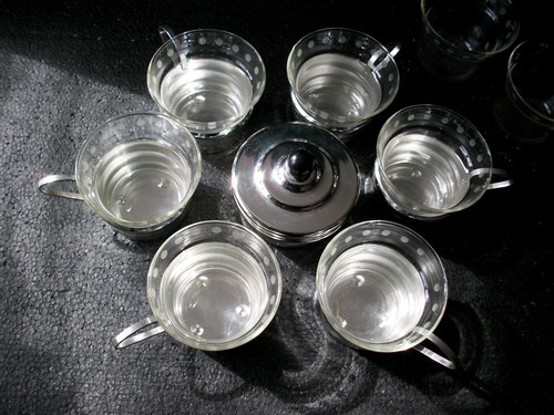 Teegläser mit - ,