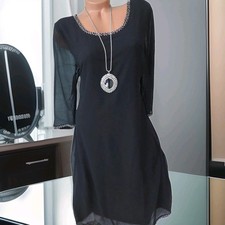 Sheego Chiffon Eventkleid