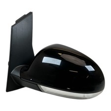 Außenspiegel links Seitenspiegel VW Golf Plus 5M Glanzschwarz 5M1857507AS