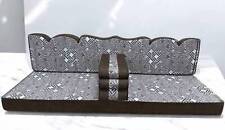 3 Teilige Set Sark Kösesi Orientalische Sitzecke,Sitzkissen Set Braun 190cm