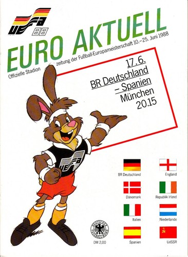 Euro 1988 deutschland - 17.6.1988,